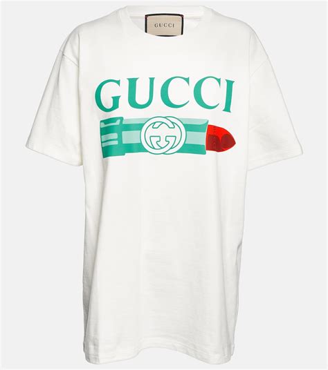 t shirt gucci homme blanc|Gucci jersey t shirt.